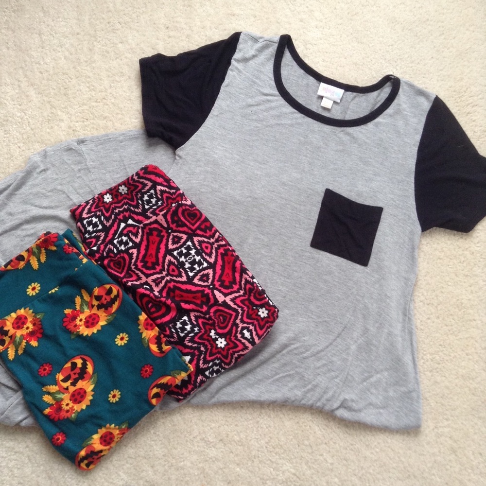 LuLaRoe Carly and Leggings